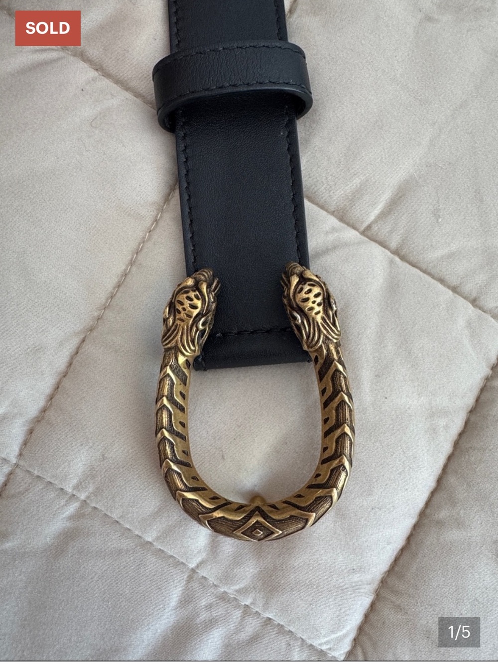 Gucci belt